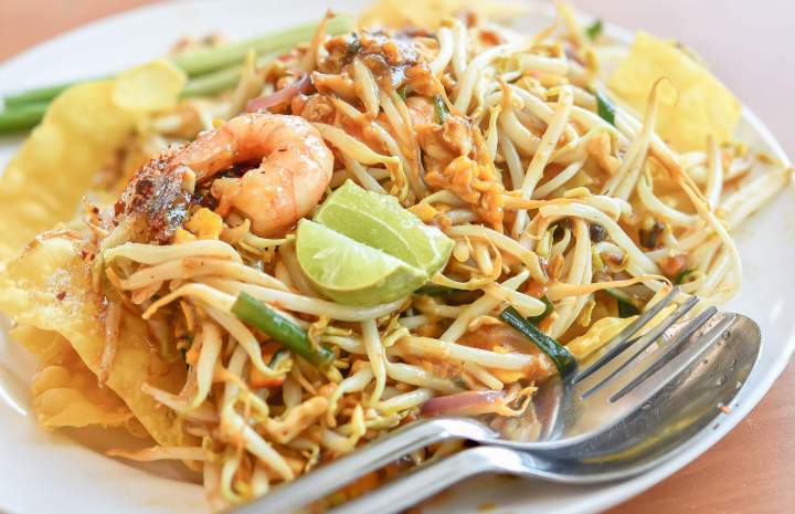 Pâtes de riz sautées Paris